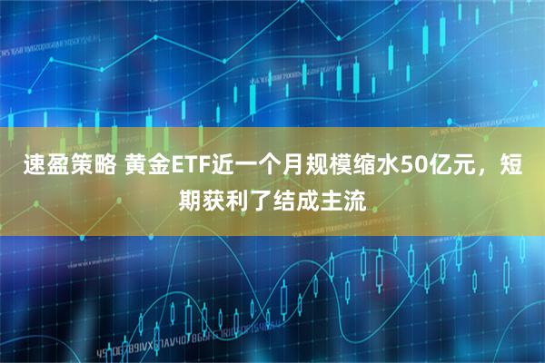 速盈策略 黄金ETF近一个月规模缩水50亿元，短期获利了结成主流