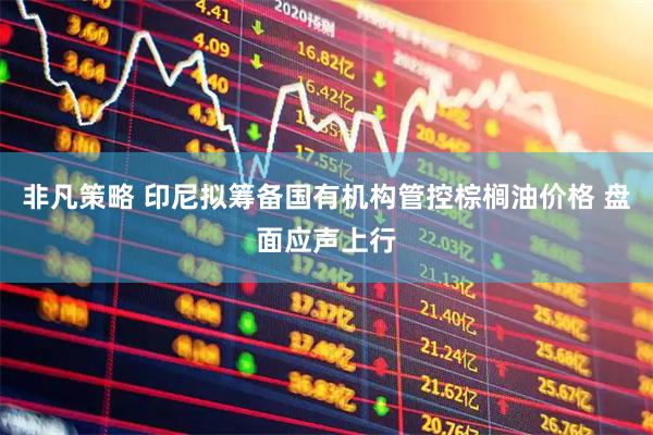 非凡策略 印尼拟筹备国有机构管控棕榈油价格 盘面应声上行