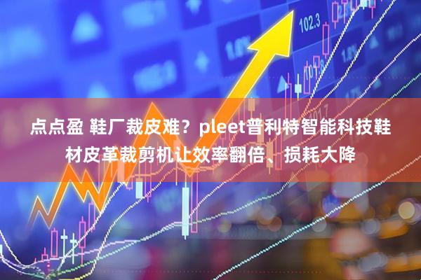 点点盈 鞋厂裁皮难？pleet普利特智能科技鞋材皮革裁剪机让效率翻倍、损耗大降